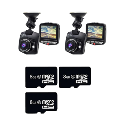 2x [Dash Cam And] 3x [8gb Storage Bundle]